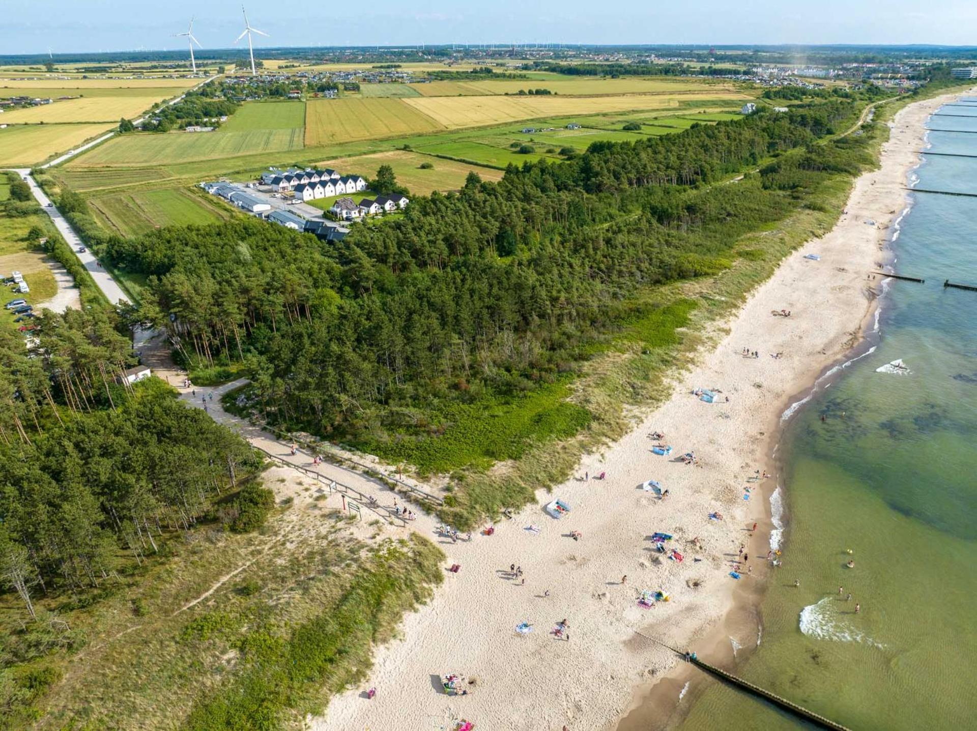 Bursztynowa Przystan - Domki Nad Morzem Ujście-Darłowskie Exteriér fotografie